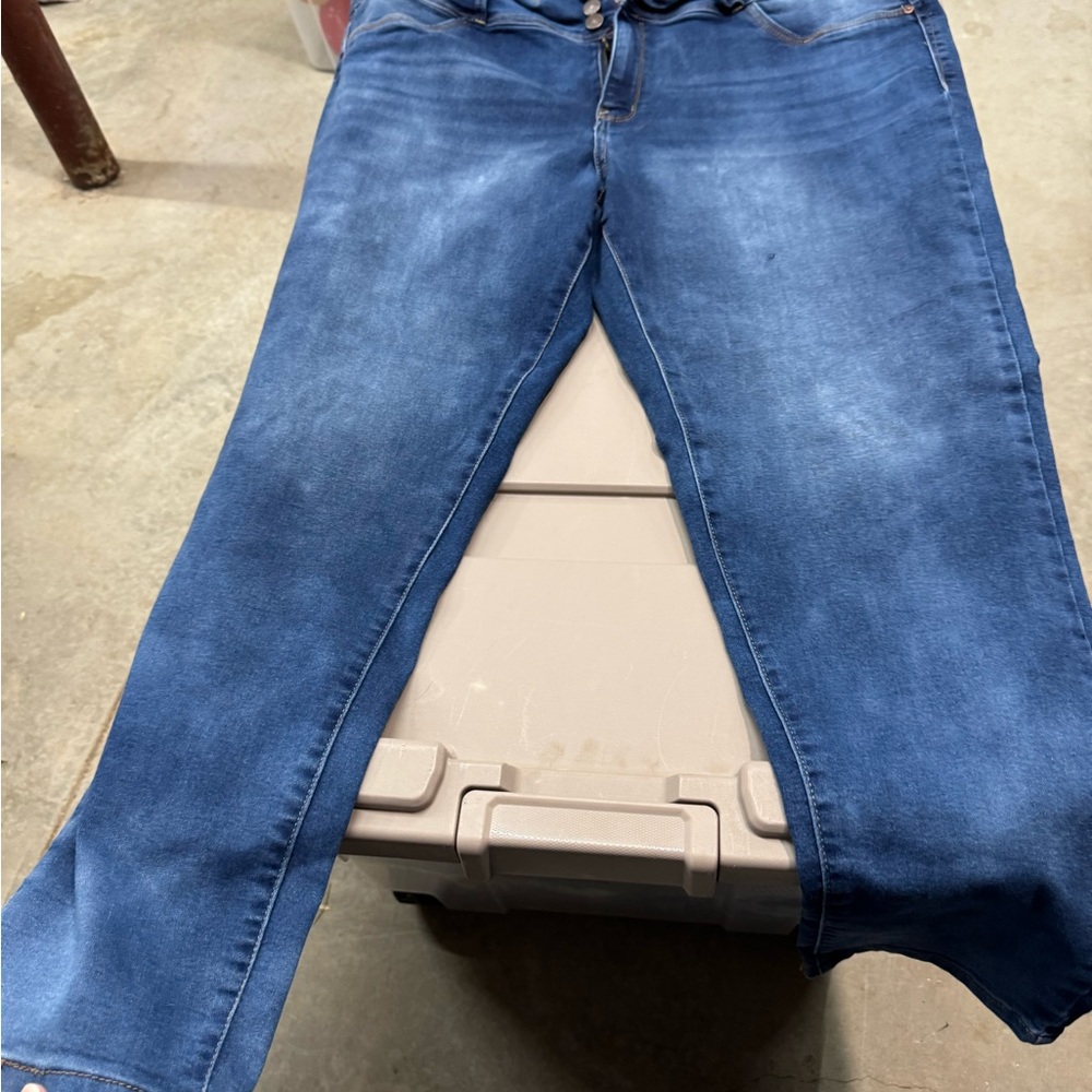 Wallflower Deep Blue Skinny Jeans